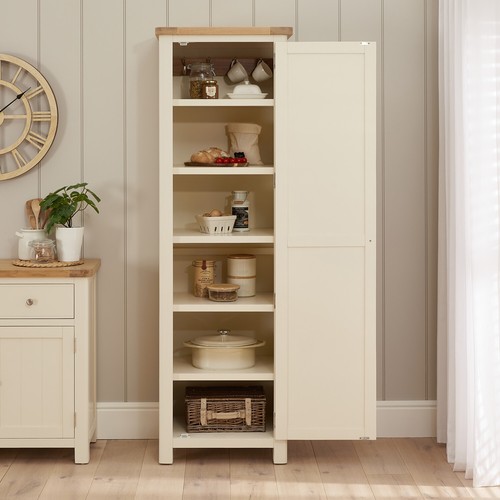 Pantry cupboard oak top - pantry,