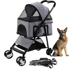Large Pet Stroller Foldable