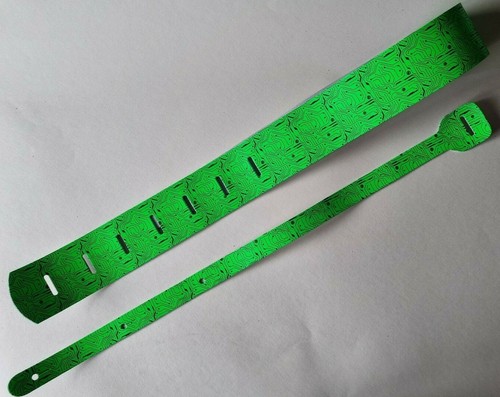 Fluorescent green cyber dog - green,