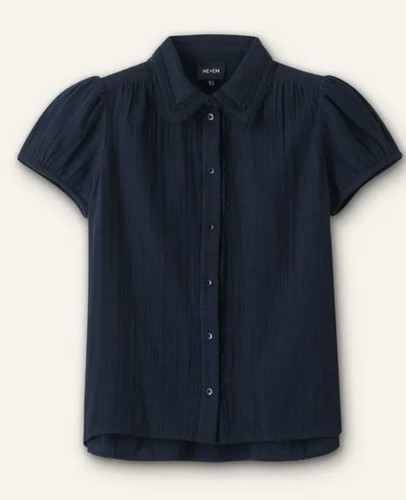 Short sleeve shirred - me+em,