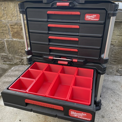 Milwaukee packout drawer - milwaukee, 3-drawer