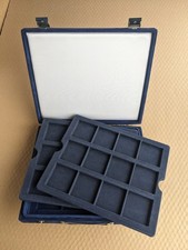 Westminster type blue velvet