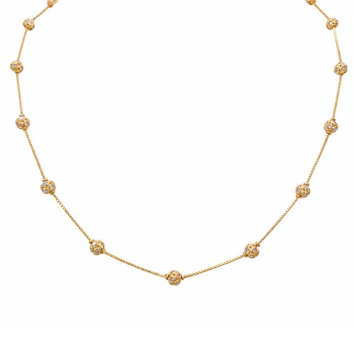 22ct yellow gold cubic - 22ct,