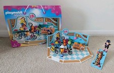 Playmobil City Life Bike and Skate Shop 9402 playset - Excellent Condition