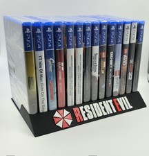 Resident Evil exhibitor ps2,ps4,ps5 xbox 360, xbox, gc, wii, wii u 10,12,14,15