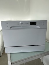 Russell Hobbs RHTTDW6W Compact Table Top Dishwasher - White
