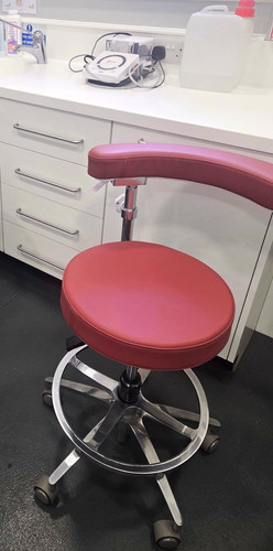 Hydtgz red draughtsman stool - hydtgz,
