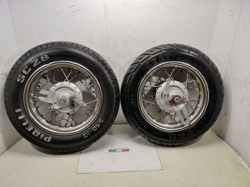 Pair wheels inches moped - pair,