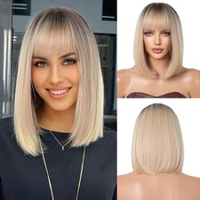 OUFEI Ombre Short Straight