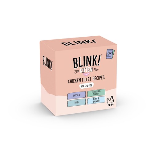 Blink kitten chicken - blink, and