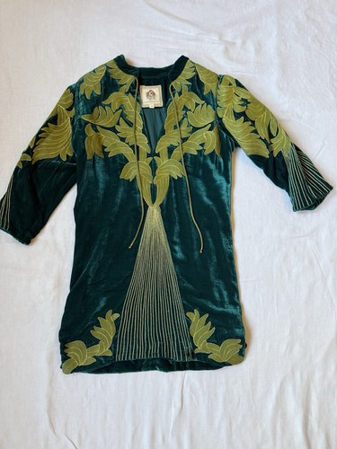 Chasing unicorns silk - silk, velvet