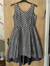 Party Cocktail Dress Silver