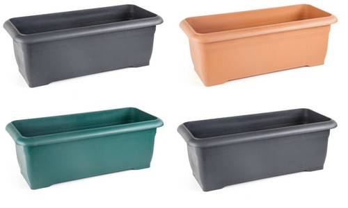 70cm balcony planter trough - planter,