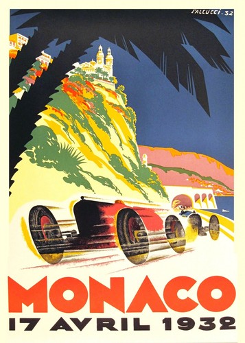 Size 1932 monaco grand - a3/a4,