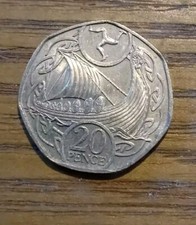 Rare 20p Coin Isle of Man