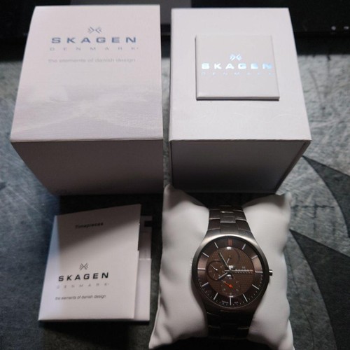 Skagen quartz watch titanium - watch,