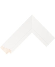 Customisable Bezel for the Samsung Frame TV 2021 to 2025 (Angled White, 50 inch)