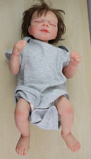 Reborn Doll by Joanna Kazmierczak Ultra Realistic Sleeping Girl 16.5" 42 cm EXC