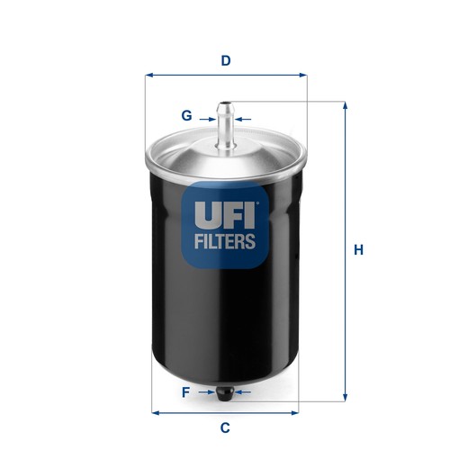 Fuel filter fits bmw sedan - filter, 3