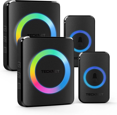 Tecknet wireless doorbell with - tecknet,