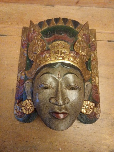 Balinese hand carved wooden - hand,