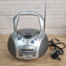 Roberts CD 9959 Stereo Radio CD Player 3 Band Portable DAB Silver Working
