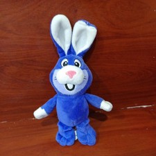 CADBURYS CHOCOLATE EASTER BUNNY RABBIT PURPLE PLUSH SOFT TOY EXCELLENT 23cm