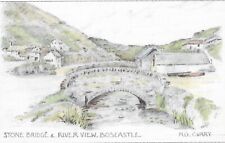 BOSCASTLE Stone Bridge & River
