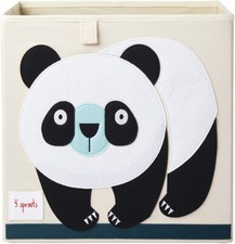 3 Sprouts Storage Box Panda 
