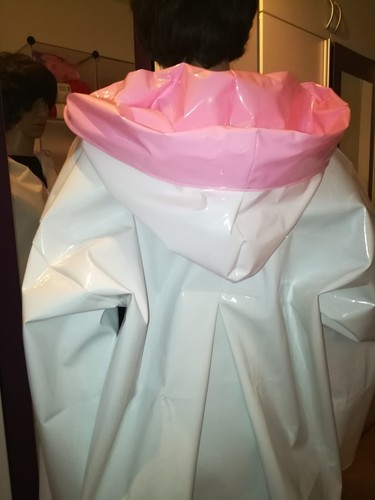 100 pvc rain cape - pvc, paint