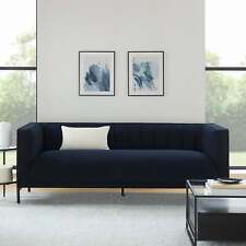 Dusk Madison Midnight Velvet 3 Seater Sofa RRP £499