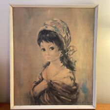 Vintage Dallas Simpson Framed