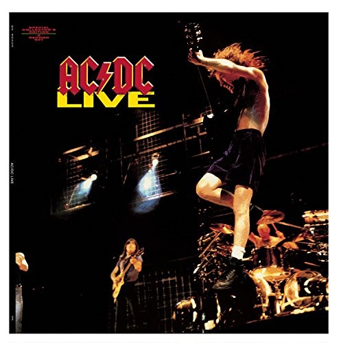 Live vinyl record - ac/dc,