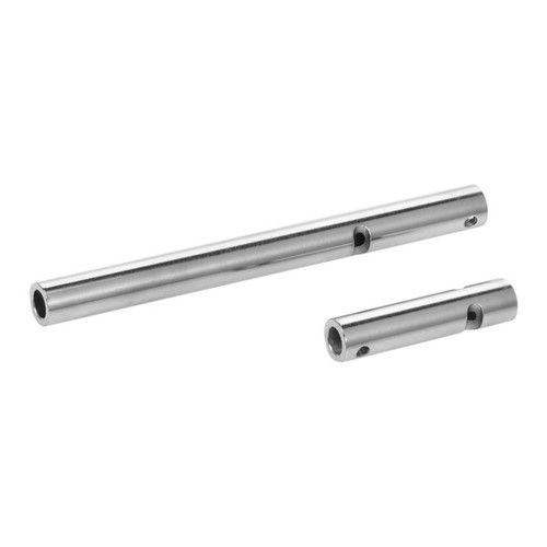 2pcs steel tubes - 2pcs,