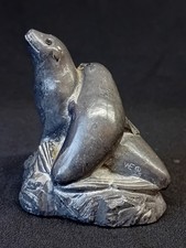 Vintage inuit hand - vintage, carved