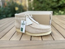 Clarks Originals Men's Wallabee Boot Sand Suede Size UK 8  - 10 G