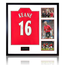 Roy Keane Signed Manchester