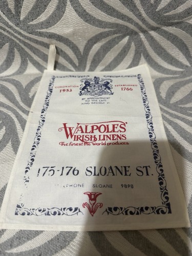 Vintage walpoles irish linen - vintage,
