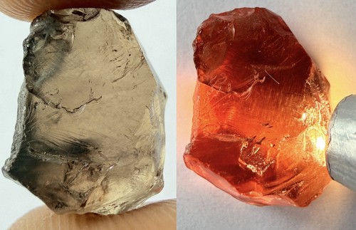 Natural colour change - ct,