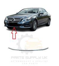 NEW FOR MB E-CLASS W212, S212 2013-2016  FRONT BUMPER CENTRE LOWER CHROME TRIM