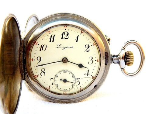Pocket watch longines - watch, hunter
