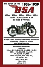 Book the 1936 - book, bsa