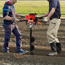 2-Man Petrol Earth Auger Fence