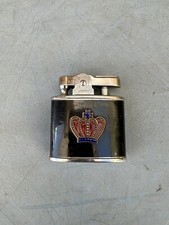 vintage pansy enamel lighter