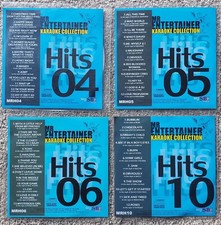 Karaoke CD+G Discs 4 Mr Entertainer Hits 04,05,06 and 10
