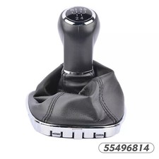 5 Speed For Vauxhall Corsa E Adam 55496814 Gear Stick Shift Knob & Gaiter Boot