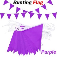 10M COLOUR BUNTING 20 FLAGS
