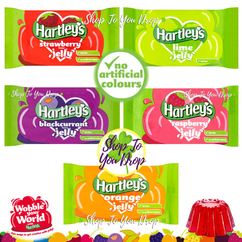 Hartleys jelly 135g cubes - hartleys,