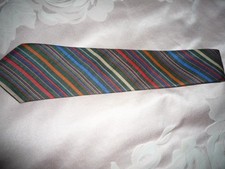 VINTAGE  SILK  MEN'S TIE HARDY