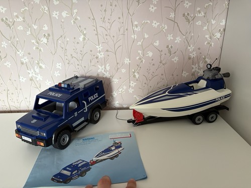 Playmobil 5187 police truck - police, &
